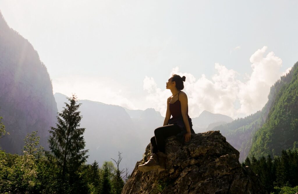 girl in nature